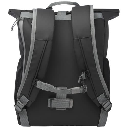 Aqua wodoodporna torba rowerowa o pojemności 20 l na 15-calowego laptopa wykonana z materiałów z recyklingu z certyfikatem GR