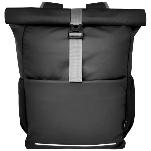 Aqua wodoodporna torba rowerowa o pojemności 20 l na 15-calowego laptopa wykonana z materiałów z recyklingu z certyfikatem GR