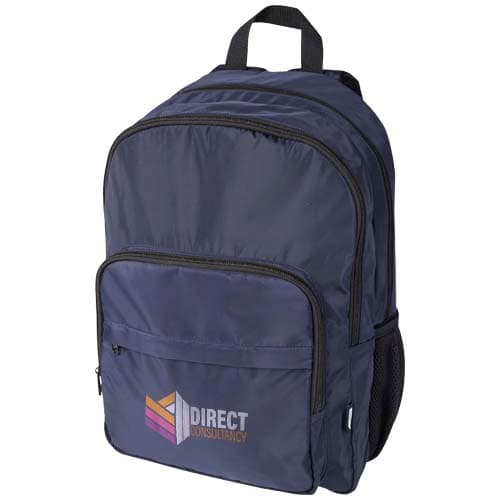 Trend Plus plecak na laptopa o przekątnej 15-cali o pojemności 20 l wykonany z materiałów z recyklingu z certyfikatem GRS