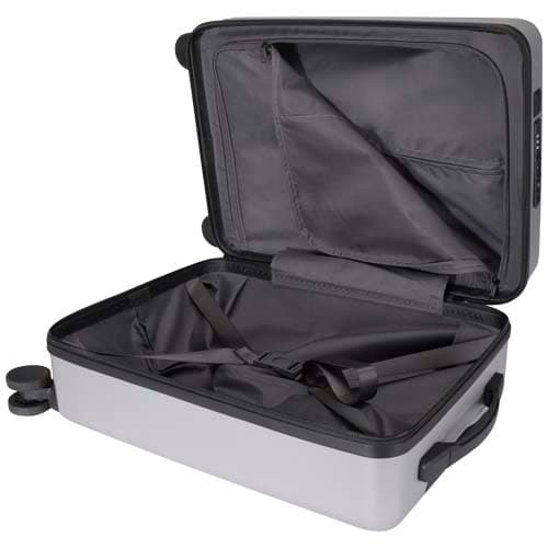 Rover Pro twarda walizka na kółkach z tworzyw sztucznych pochodzących z recyklingu z certyfikatem GRS o wysokości 51 cm i poj