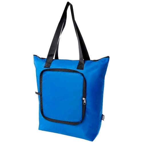 Składana torba termiczna EcoFold z materiału RPET, o pojemności 15 l