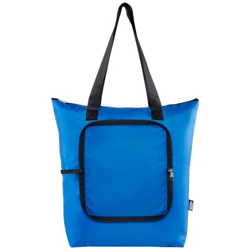 Składana torba termiczna EcoFold z materiału RPET, o pojemności 15 l