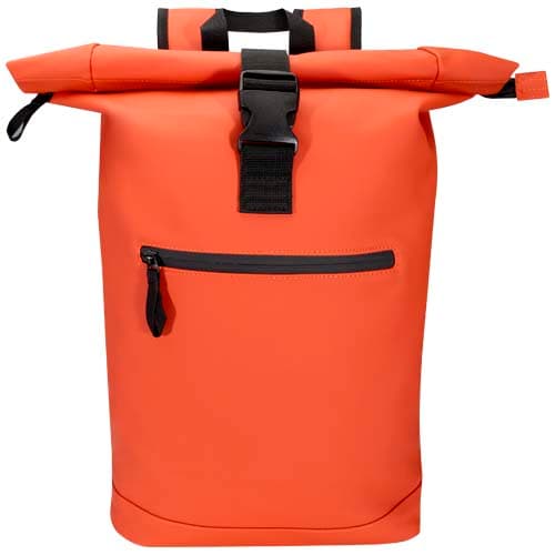Resi Plus plecak na 15-calowego laptopa o pojemności 18 l z recyklingu, z certyfikatem GRS i zwijaną górną częścią