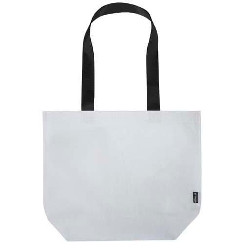 Duo torba na zakupy z certyfikatem GRS z recyklingu, podwójnie laminowana, 18 l