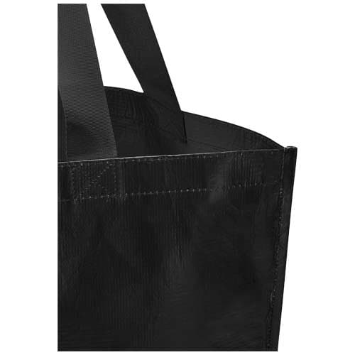 Duo torba na zakupy z certyfikatem GRS z recyklingu, podwójnie laminowana, o dużej pojemności 30 l