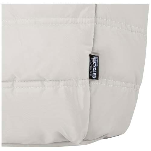 Puffer torba na zakupy z certyfikatem GRS z recyklingu na laptopa o przekątnej 15,6 cala, 18 l