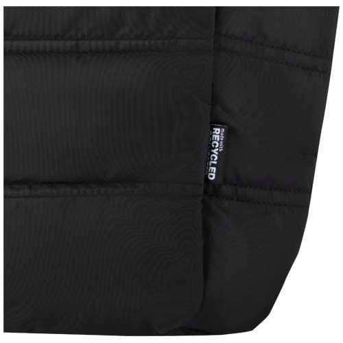 Puffer torba na zakupy z certyfikatem GRS z recyklingu na laptopa o przekątnej 15,6 cala, 18 l
