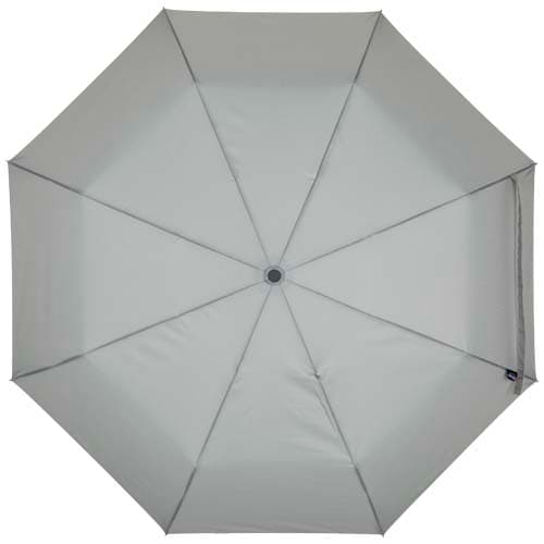 Składany parasol SMART 21 cali, wykonany z tworzywa sztucznego RPET