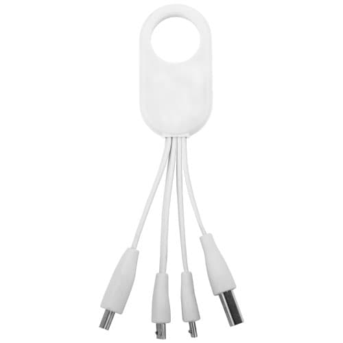Kabel do ładowania z końcówką USB typu C 4w1 Troup