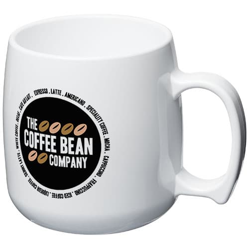 Kubek Classic wykonany z tworzywa sztucznego o pojemności 300 ml
