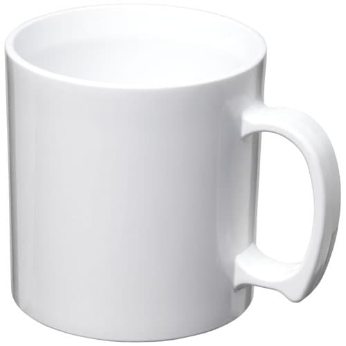 Kubek Standard wykonany z tworzywa sztucznego o pojemności 300 ml