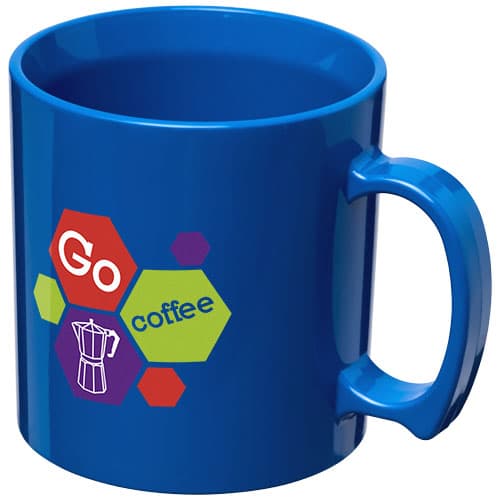 Kubek Standard wykonany z tworzywa sztucznego o pojemności 300 ml