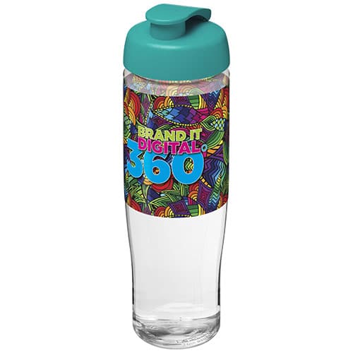 Bidon H2O Tempo® o pojemności 700 ml z wieczkiem zaciskowym