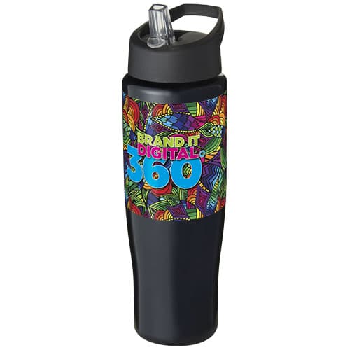Bidon H2O Tempo® o pojemności 700 ml z wieczkiem z słomką