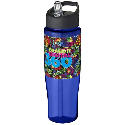 Bidon H2O Tempo® o pojemności 700 ml z wieczkiem z słomką