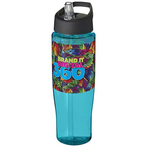 Bidon H2O Tempo® o pojemności 700 ml z wieczkiem z słomką