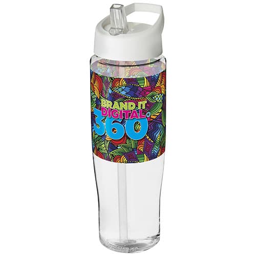 Bidon H2O Tempo® o pojemności 700 ml z wieczkiem z słomką