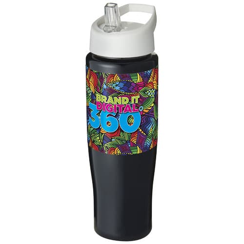Bidon H2O Tempo® o pojemności 700 ml z wieczkiem z słomką