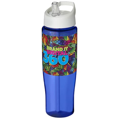 Bidon H2O Tempo® o pojemności 700 ml z wieczkiem z słomką