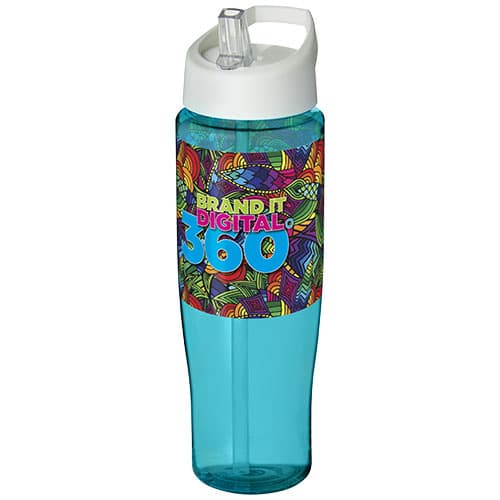 Bidon H2O Tempo® o pojemności 700 ml z wieczkiem z słomką