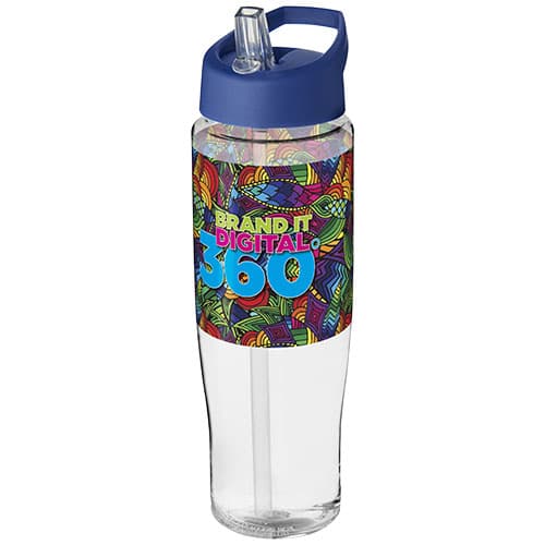 Bidon H2O Tempo® o pojemności 700 ml z wieczkiem z słomką