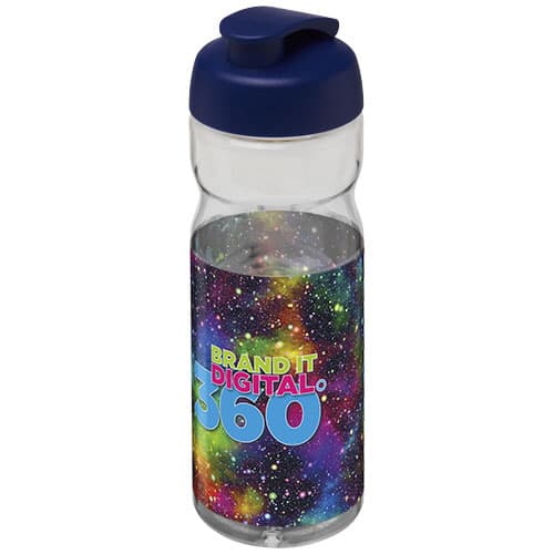 Bidon H2O Base® o pojemności 650 ml z wieczkiem zaciskowym