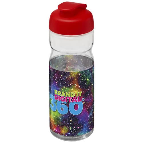 Bidon H2O Base® o pojemności 650 ml z wieczkiem zaciskowym