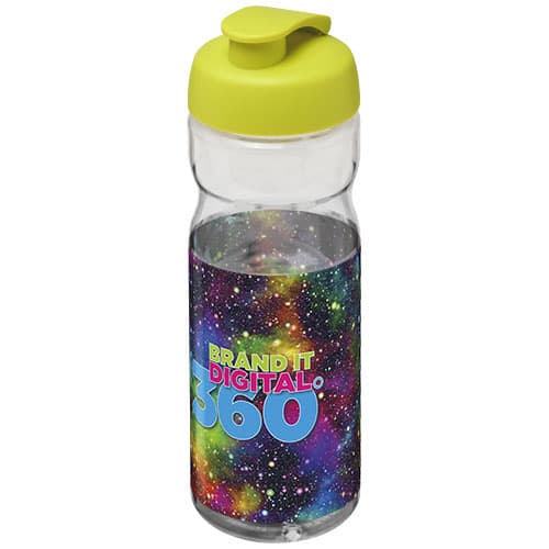 Bidon H2O Base® o pojemności 650 ml z wieczkiem zaciskowym