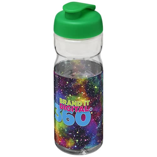 Bidon H2O Base® o pojemności 650 ml z wieczkiem zaciskowym
