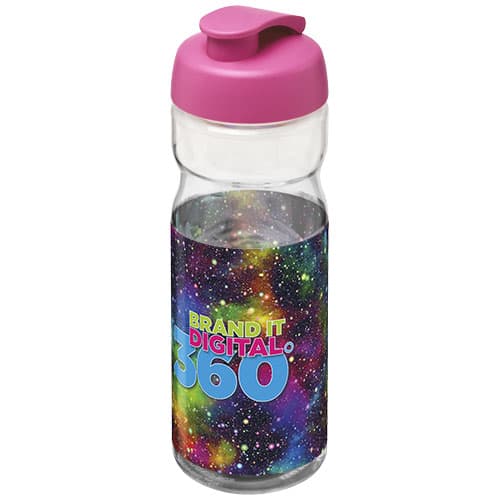 Bidon H2O Base® o pojemności 650 ml z wieczkiem zaciskowym