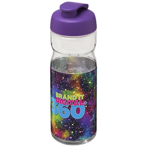 Bidon H2O Base® o pojemności 650 ml z wieczkiem zaciskowym