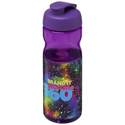 Bidon H2O Base® o pojemności 650 ml z wieczkiem zaciskowym