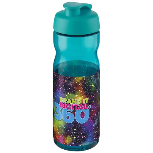 Bidon H2O Base® o pojemności 650 ml z wieczkiem zaciskowym