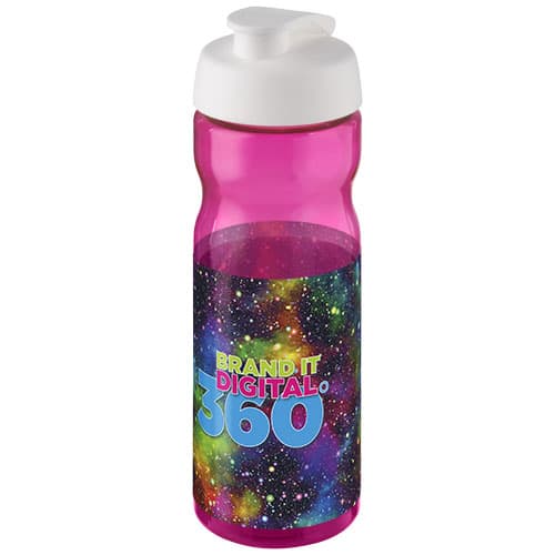 Bidon H2O Base® o pojemności 650 ml z wieczkiem zaciskowym