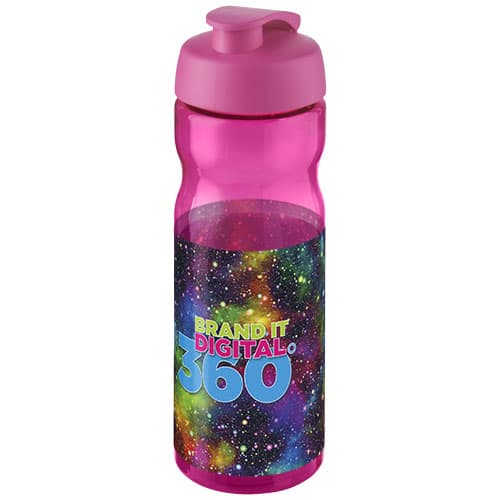 Bidon H2O Base® o pojemności 650 ml z wieczkiem zaciskowym