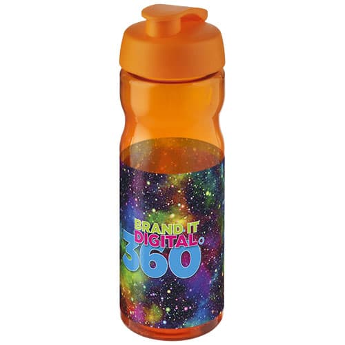Bidon H2O Base® o pojemności 650 ml z wieczkiem zaciskowym
