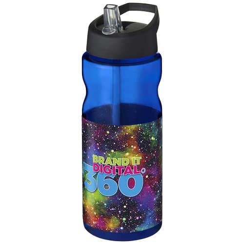 Bidon H2O Base® o pojemności 650 ml z wieczkiem z słomką