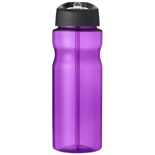 Bidon H2O Base® o pojemności 650 ml z wieczkiem z słomką