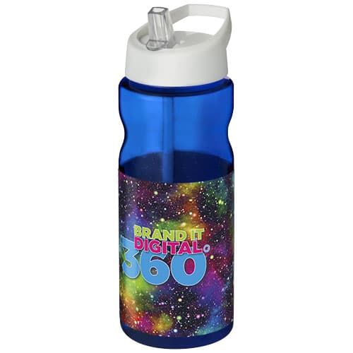 Bidon H2O Base® o pojemności 650 ml z wieczkiem z słomką