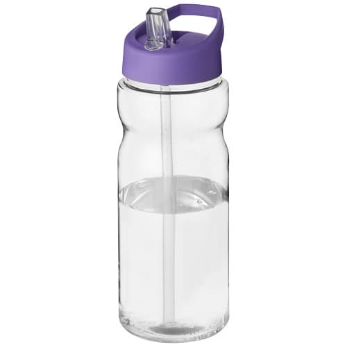 Bidon H2O Base® o pojemności 650 ml z wieczkiem z słomką