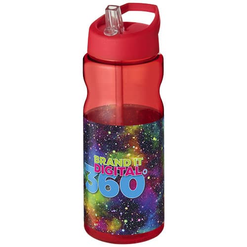 Bidon H2O Base® o pojemności 650 ml z wieczkiem z słomką