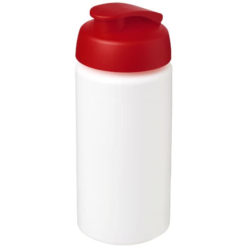 Bidon Baseline® Plus o pojemności 500 ml z wieczkiem zaciskowym i uchwytem