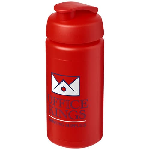 Bidon Baseline® Plus o pojemności 500 ml z wieczkiem zaciskowym i uchwytem