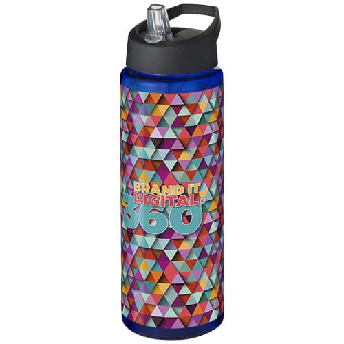 Bidon H2O Vibe o pojemności 850 ml z wieczkiem z dzióbkiem