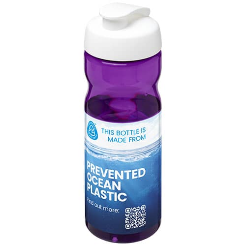 Bidon H2O Active® Eco POP Base o pojemności 650 ml z wieczkiem zaciskowym