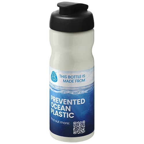 Bidon H2O Active® Eco POP Base o pojemności 650 ml z wieczkiem zaciskowym