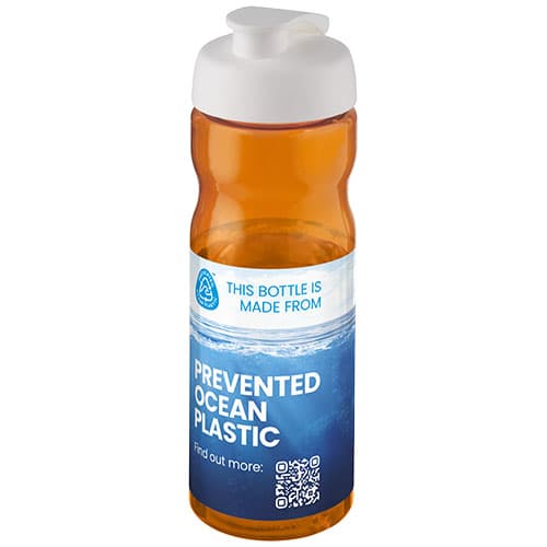 Bidon H2O Active® Eco POP Base o pojemności 650 ml z wieczkiem zaciskowym