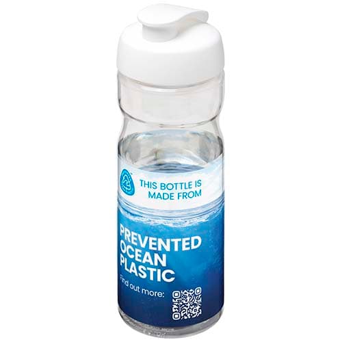Bidon H2O Active® Eco POP Base o pojemności 650 ml z wieczkiem zaciskowym