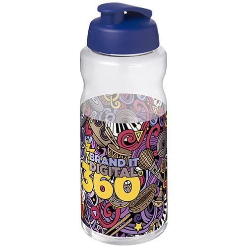 H2O Active® Big Base bidon z wieczkiem zaciskowym o pojemności 1 litra