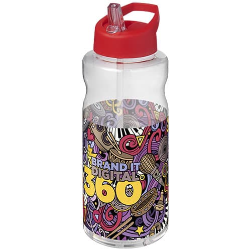 H2O Active® Big Base bidon z dzióbkiem o pojemności 1 litra